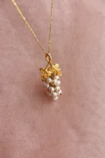 Babil Model Gümüş İnci Kolye