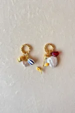 Tasarım Yuvarlak Halka Charm